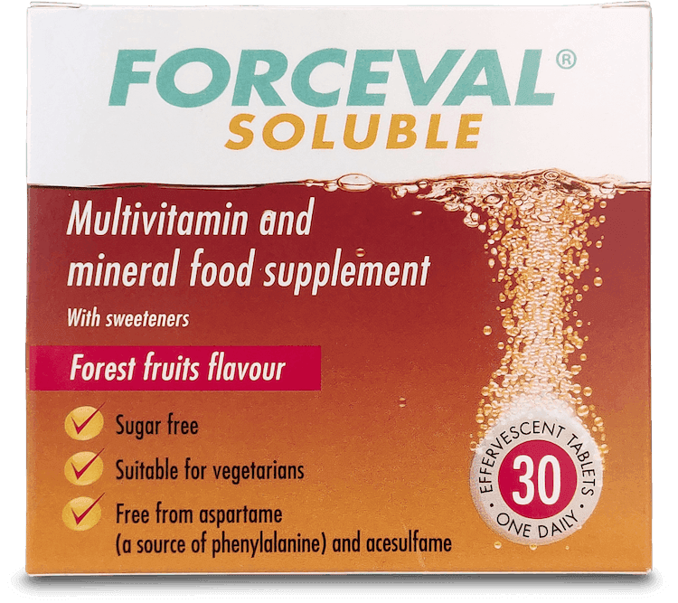 Forceval Soluble 30 Tablets