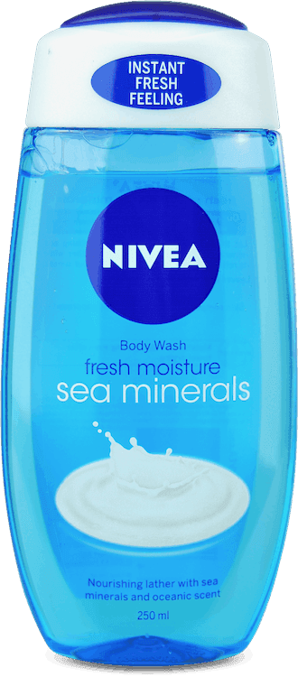 Nivea Caring Shower Gel Fresh Moisture Sea Minerals 250ml