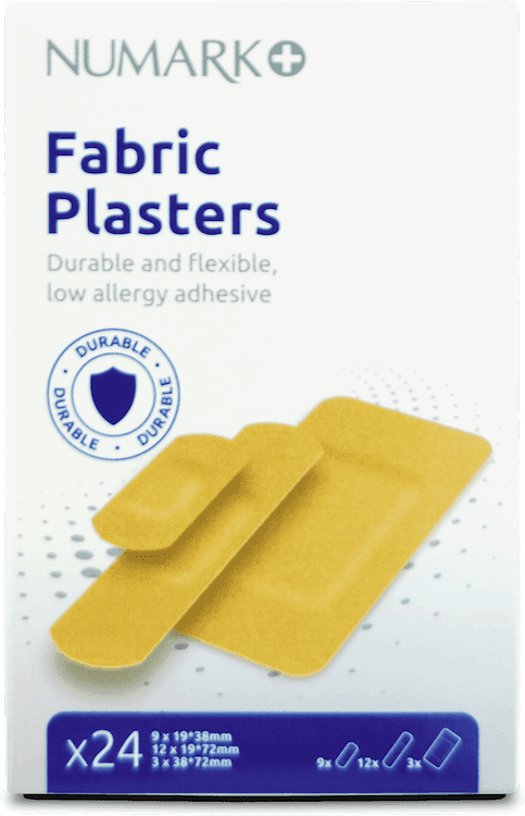 Numark Fabric Plasters 24 Pack