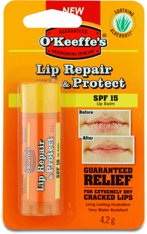 O'Keeffe's Lip Repair & Protect Lip Balm SPF15 4.2g