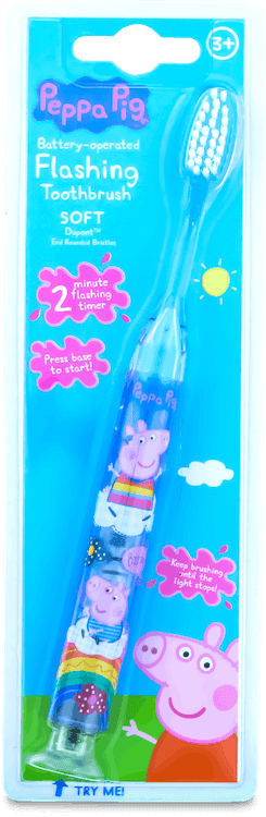 Peppa Pig Flashing Soft Toothbrush 3+