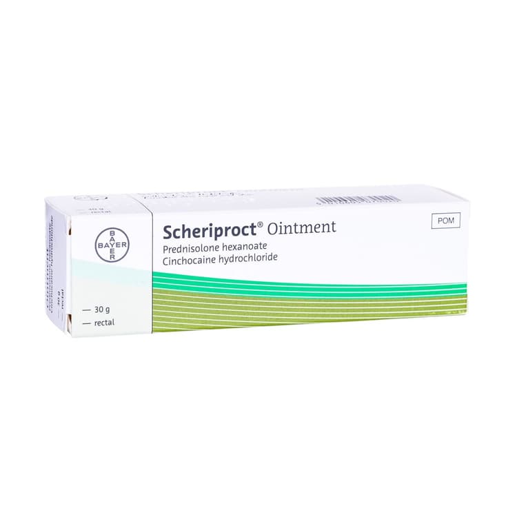 Scheriproct Ointment (Prednisolone Hexanoate)