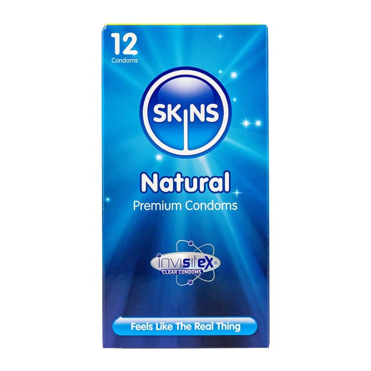 Skins Natural - 12 Condoms