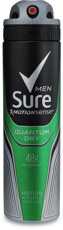 Sure Men Antiperspirant Quantum Dry 150ml