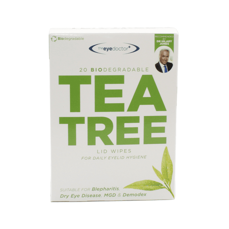 The Eye Doctor Tea Tree Lid Wipes - 20 Wipes