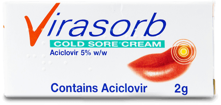 Virasorb Cold Sore Cream 2g