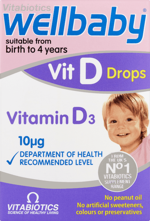 Vitabiotics Wellbaby Vit D Drops 30ml