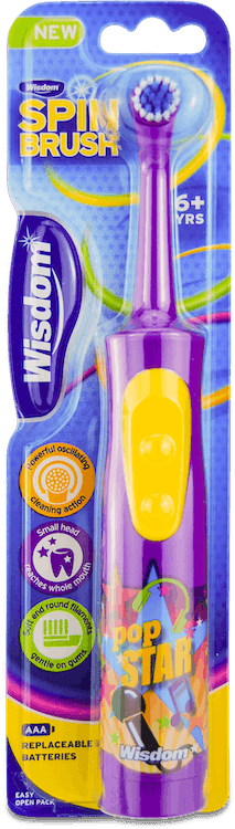 Wisdom Spin Brush (6+ Years) 1 Toothbrush